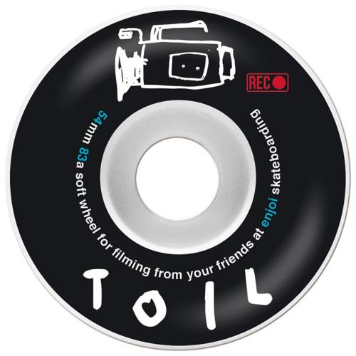 ENJOI WHEELS (JEU DE 4) 54MM TOILS BLACK