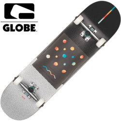 Skateboard complet Globe G1 Nine Dot Four Black White 8"