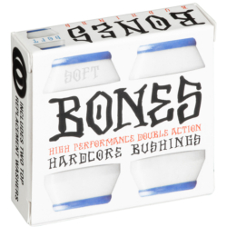 BONES BUSHINGS (JEU DE 4 GOMMES) SOFT WHITE