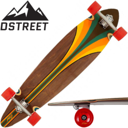 Longboard D-Street Pintail Malibu Multi 40"