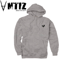 Sweat-Shirt à capuche Antiz Heather Grey