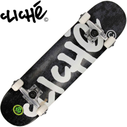 Skateboard complet Cliché  HANDWRITTEN BLACK 7"