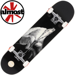 Skateboard complet Almost DR. SECRET ART BLACK 7.875"