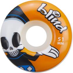 BLIND WHEELS (JEU DE 4) 51MM REAPER CHARACTER ORANGE