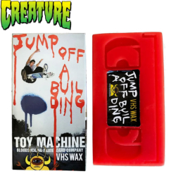 Skate wax Toy Machine JUMP OFF A BUILDING