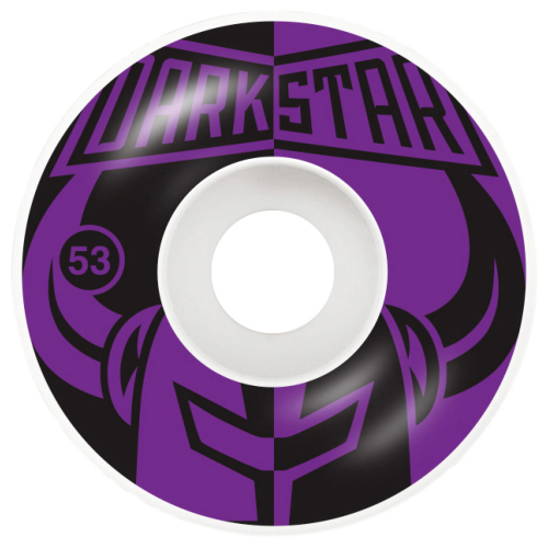 DARKSTAR WHEELS (JEU DE 4) 53MM DIVIDES PURPLE