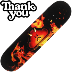 Plateau Thank You FLAME ON BLACK 8"